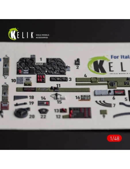 ?-47D Thunderbolt interior 3D decals for Italeri/Academy kit, 1/48 ...