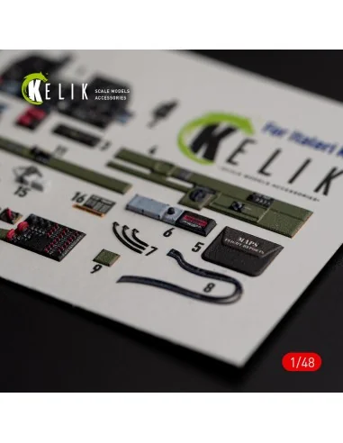 [NO_DESC] ?-47D Thunderbolt interior 3D decals for Italeri/Academy ...
