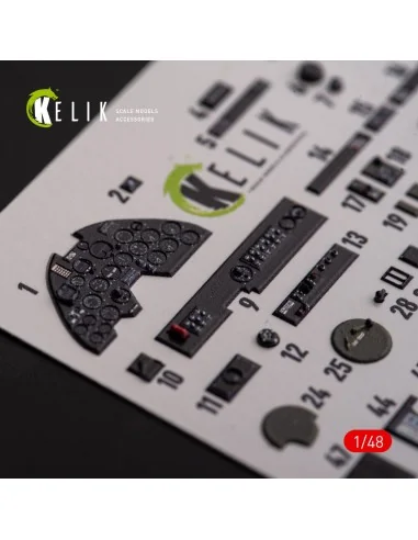 [NO_DESC] ?-38F Lightning - interior 3D decals for Academy kit, 1/4...