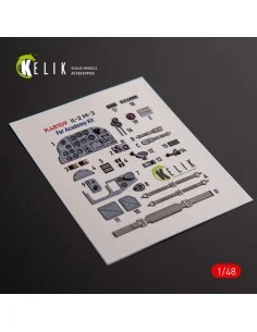 [NO_DESC] IL-2M3 - interior 3D decals for Academy/Accurate Miniatur...