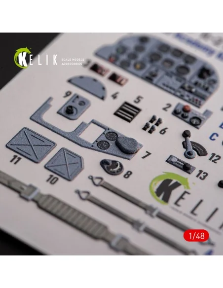 [NO_DESC] IL-2M3 - interior 3D decals for Academy/Accurate Miniatur...