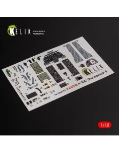 [NO_DESC] A-10C Thunderbolt II interior 3D decals for Italeri kit, ...