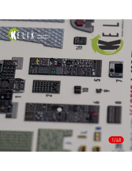 [NO_DESC] A-10C Thunderbolt II interior 3D decals for Italeri kit, ...