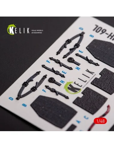 MH-60L Black Hawk - interior 3D decals for ICM kit, 1/48 - Kelik K4...