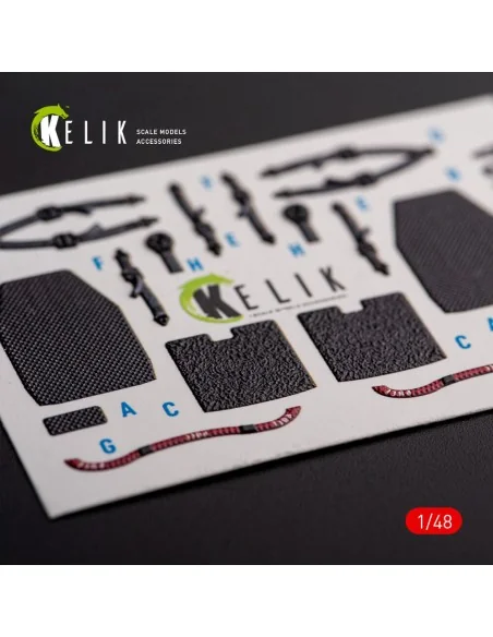 [NO_DESC] UH-60A Black Hawk - Type 1 interior 3D decals for ICM kit...