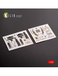 [NO_DESC] F-104 A/C - interior 3D decals for Kinetic kit, 1/48 - Ke...