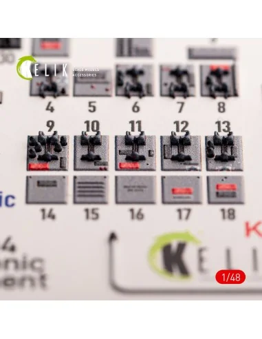 F-104 series Electrical Equipment - interior 3D decals for Kinetic ...