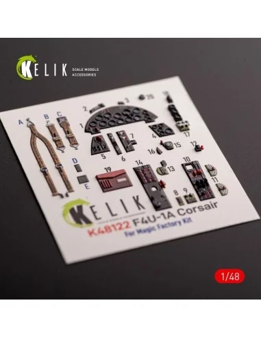 [NO_DESC] F4U-1A Corsair - interior 3D decals for Magic Factory kit...
