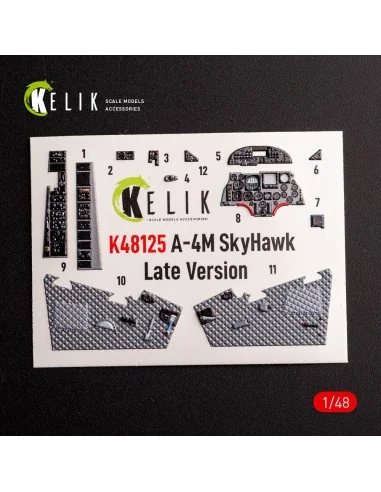A-4M Late production- interior 3D decals for Magic Factory kit, 1/4...