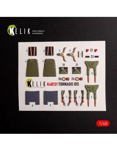 [NO_DESC] Tornado IDS - interior 3D decals for Italeri kit, 1/48 - ...