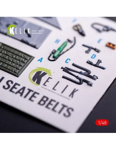 [NO_DESC] F-16CJ - interior 3D decals for Tamiya kit, 1/48 - Kelik ...
