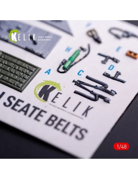 [NO_DESC] F-16CJ - interior 3D decals for Tamiya kit, 1/48 - Kelik ...