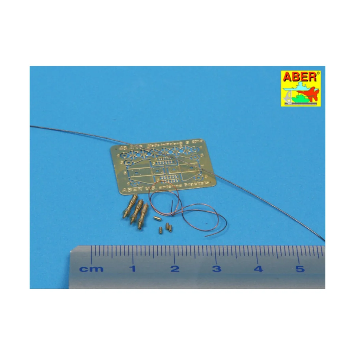 US antenna & brackets (set of 3 pcs) - Aber Models 48 A26