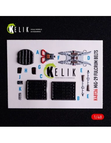 [NO_DESC] Mig-29C (9-13) Fulcrum interior 3D decals for GWH, 1/48 -...