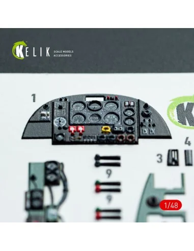 Bristol Beaufighter Mk.VI - interior 3D decals for Tamiya kit, 1/48...