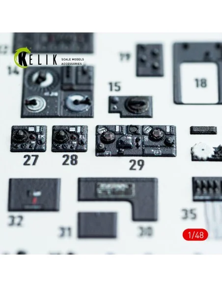 [NO_DESC] Do-217 K/M - interior 3D decals for ICM kit, 1/48 - Kelik...