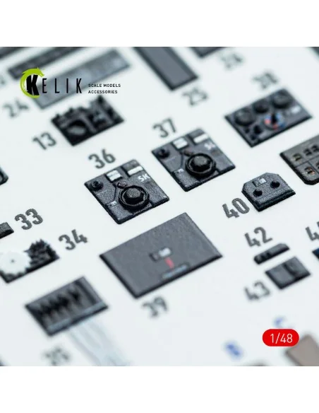 [NO_DESC] Do-217 K/M - interior 3D decals for ICM kit, 1/48 - Kelik...