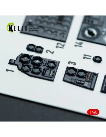 [NO_DESC] Do-217 K/M - interior 3D decals for ICM kit, 1/48 - Kelik...