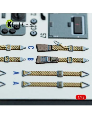 Do-217 N/J - interior 3D decals for ICM kit, 1/48 - Kelik K48143