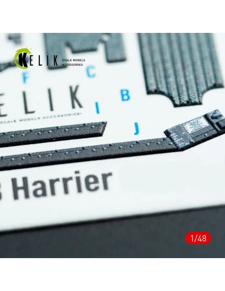 AV-8B Harrier - interior 3D decals for Hasegawa kit, 1/48 - Kelik K...