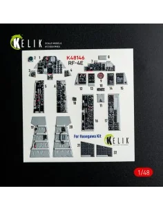 [NO_DESC] RF-4E - interior 3D decals for Hasegawa kit, 1/48 - Kelik... 2