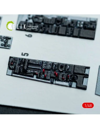 RF-4E - interior 3D decals for Hasegawa kit, 1/48 - Kelik K48146
