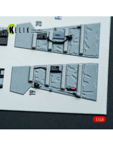RF-4E - interior 3D decals for Hasegawa kit, 1/48 - Kelik K48146