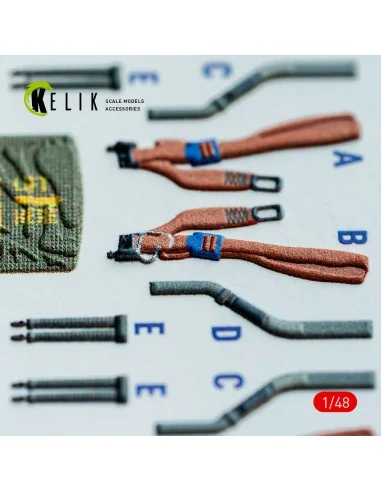 RF-4E - interior 3D decals for Hasegawa kit, 1/48 - Kelik K48146