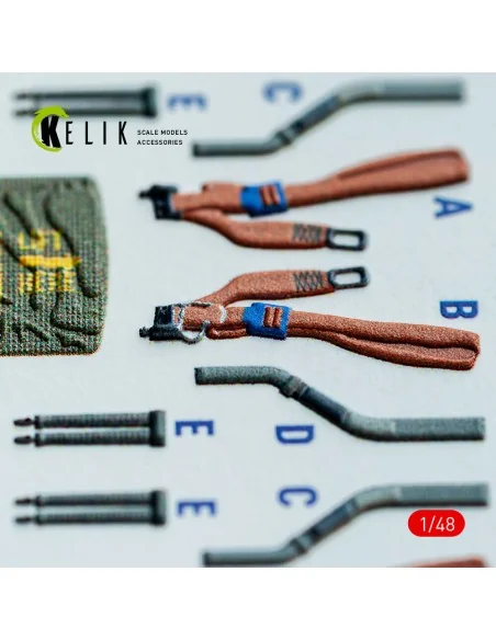 RF-4E - interior 3D decals for Hasegawa kit, 1/48 - Kelik K48146