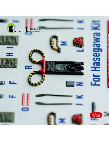 F-4J/S - interior 3D decals for Hasegawa kit, 1/48 - Kelik K48147