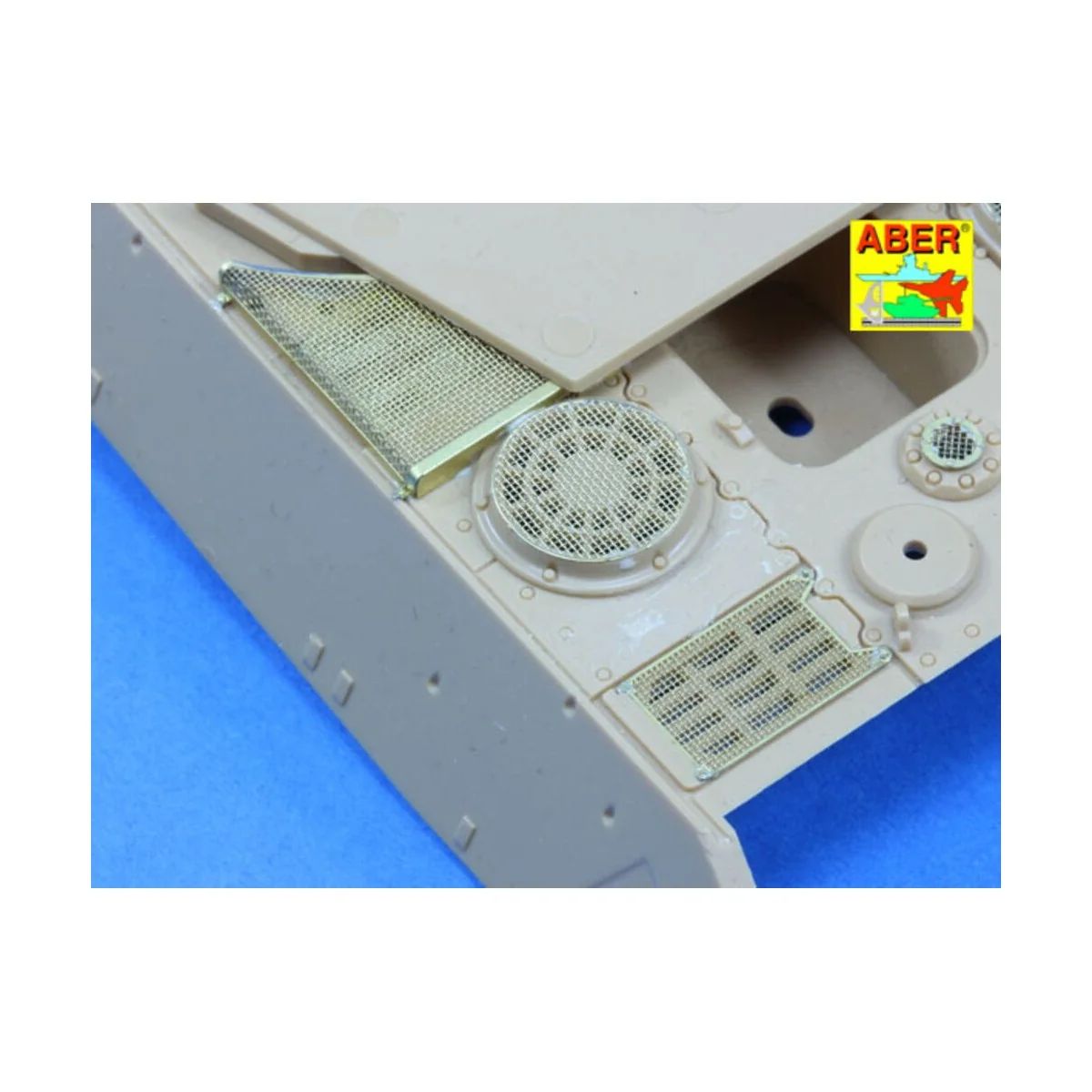 Grilles for King Tiger, 1/48 - Aber Models 48 A28