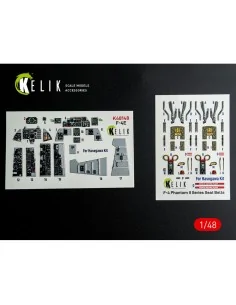 [NO_DESC] F-4E - interior 3D decals for Hasegawa kit, 1/48 - Kelik ...