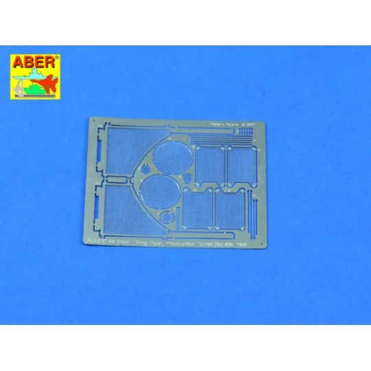 Grilles for King Tiger, 1/48 - Aber Models 48 A28