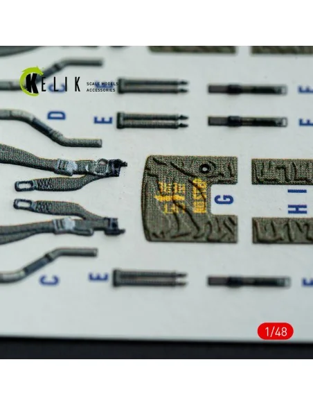 [NO_DESC] F-4E - interior 3D decals for Hasegawa kit, 1/48 - Kelik ...