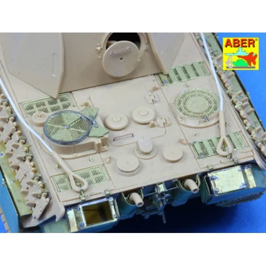 Grilles for Sd.Kfz. 171 Panther, Ausf.G Late model, 1/48 - Aber Mod...