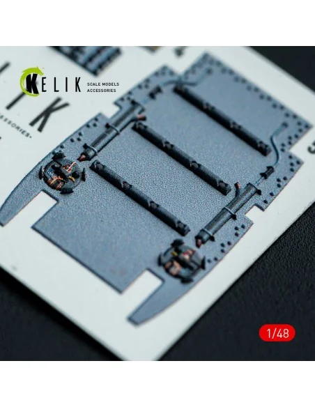 HARRIER GR3 - interior 3D decals for Kinetic kit, 1/48 - Kelik K48151