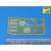Grilles for Sd.Kfz. 171 Panther, Ausf.G Late model - Aber Models 48...