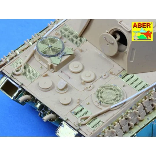 Grilles for Sd.Kfz. 171 Panther, Ausf.G Late model - Aber Models 48...