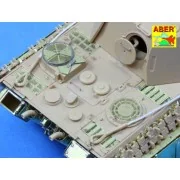 Grilles for Sd.Kfz. 171 Panther, Ausf.G Late model, 1/48 - Aber Mod...
