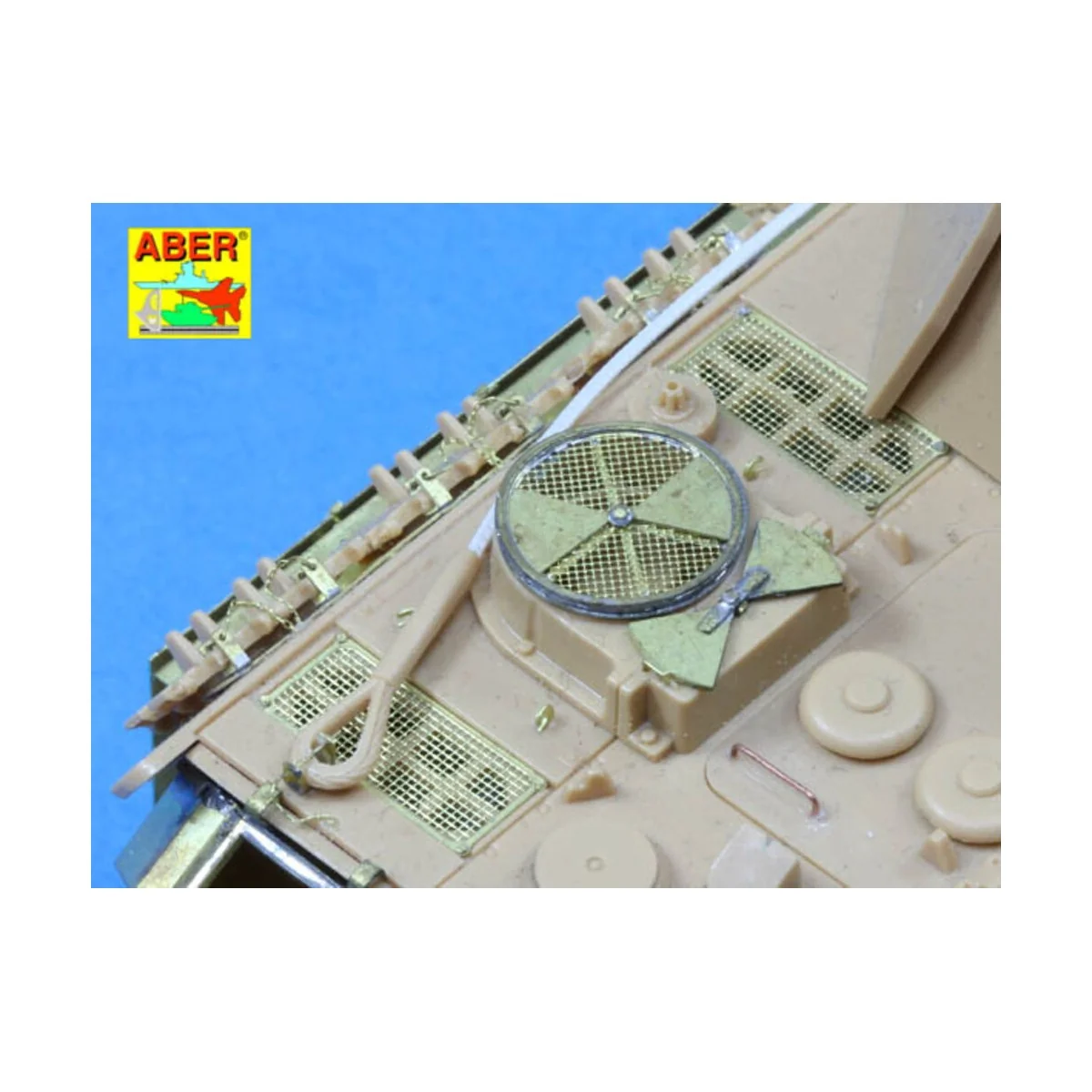 Grilles for Sd.Kfz. 171 Panther, Ausf.G Late model, 1/48 - Aber Mod...