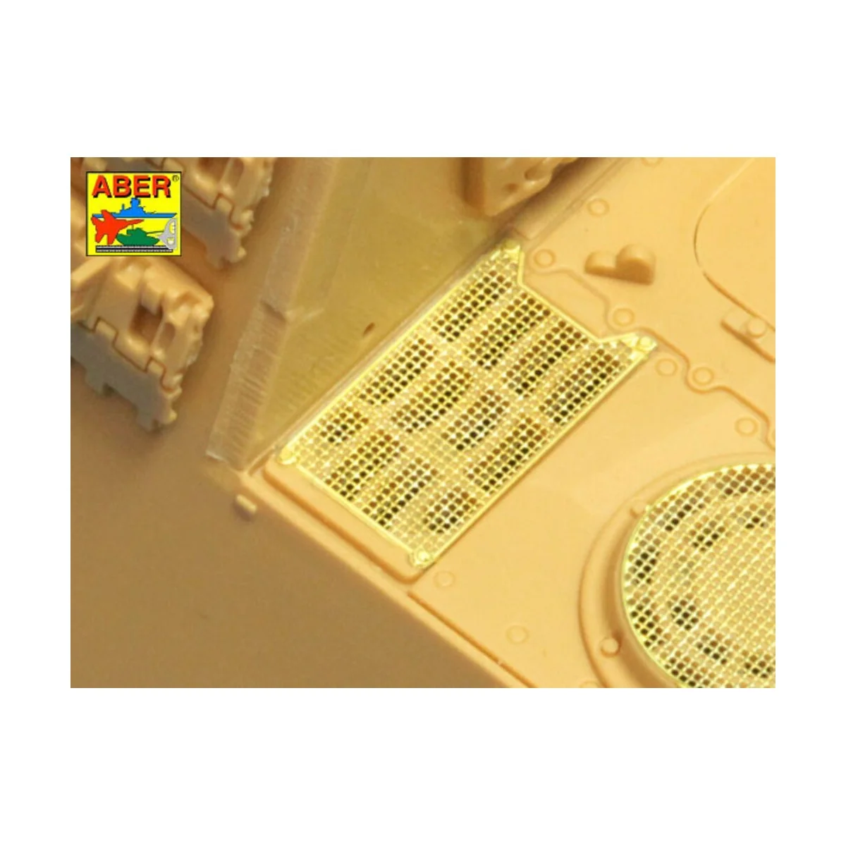 Grilles for Sd.Kfz.186 Jagdtiger, 1/48 - Aber Models 48 A30 Grilles for Sd.Kfz.186 Jagdtiger, 1/48 - Aber Models 48 A30