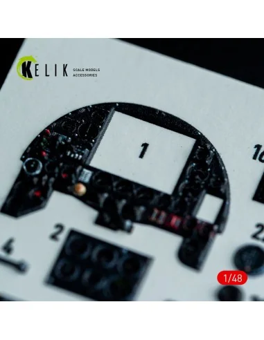 Hampden B.Mk.1 - interior 3D decals for ICM kit, 1/48 - Kelik K48162