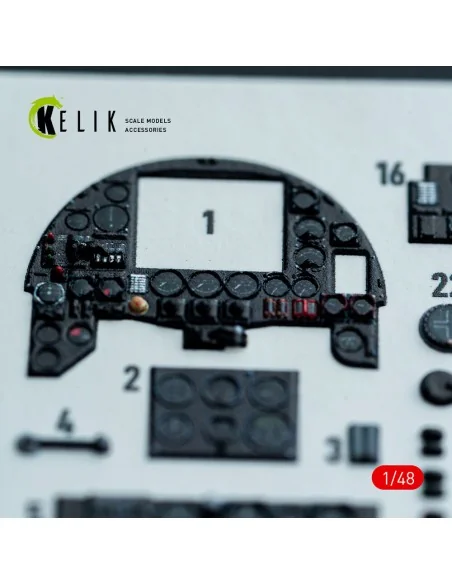 Hampden B.Mk.1 - interior 3D decals for ICM kit, 1/48 - Kelik K48162