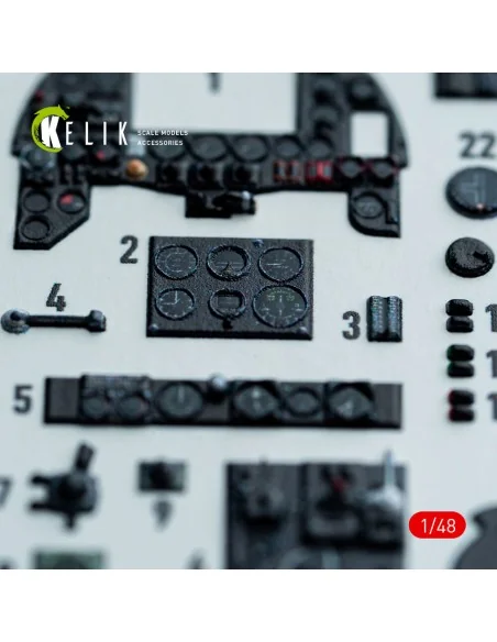 [NO_DESC] Hampden B.Mk.1 - interior 3D decals for ICM kit, 1/48 - K...