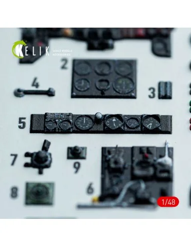[NO_DESC] Hampden B.Mk.1 - interior 3D decals for ICM kit, 1/48 - K...