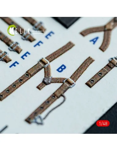 Hampden B.Mk.1 - interior 3D decals for ICM kit, 1/48 - Kelik K48162