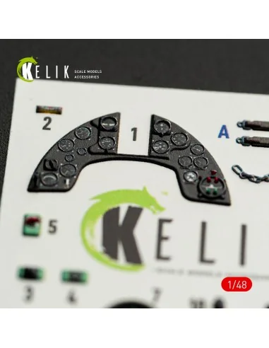 MC.200 - interior 3D decals for Italeri kit, 1/48 - Kelik K48163