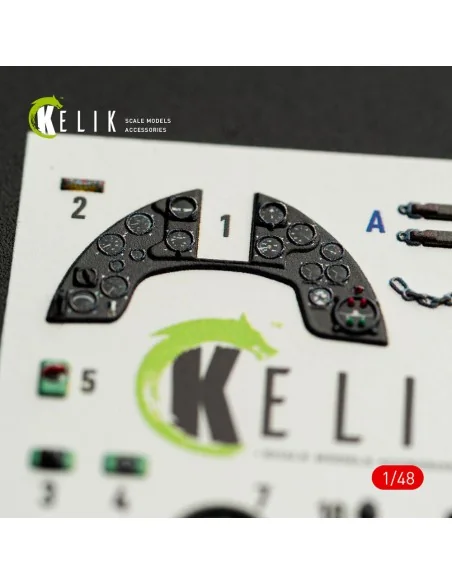 MC.200 - interior 3D decals for Italeri kit, 1/48 - Kelik K48163