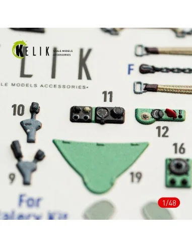 MC.200 - interior 3D decals for Italeri kit, 1/48 - Kelik K48163