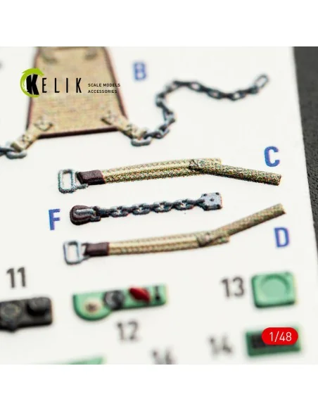 MC.200 - interior 3D decals for Italeri kit, 1/48 - Kelik K48163